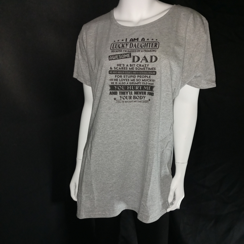💜Lucky Daughter💜 Women's Printed Tee